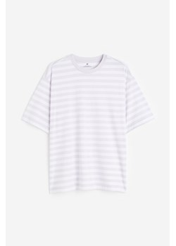 H & M - T-shirt Loose Fit - Fioletowy ze sklepu H&M w kategorii T-shirty męskie - zdjęcie 173532768