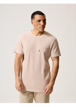Koszulka WAFFLE CORE Beż M ze sklepu Diverse w kategorii T-shirty męskie - zdjęcie 173533955