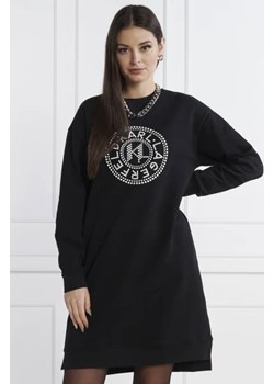 Karl Lagerfeld Sukienka hotfix logo sweatdress ze sklepu Gomez Fashion Store w kategorii Sukienki - zdjęcie 173534468