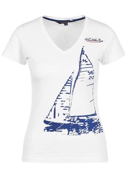 Peak Mountain Koszulka &quot;Adrio&quot; w kolorze białym ze sklepu Limango Polska w kategorii Bluzki damskie - zdjęcie 173534749