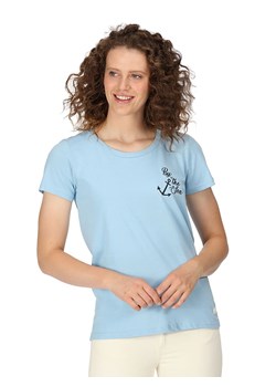 Regatta Koszulka &quot;Filandra VII&quot; w kolorze błękitnym ze sklepu Limango Polska w kategorii Bluzki damskie - zdjęcie 173535267