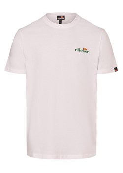 ellesse Koszulka męska - Liammo Mężczyźni Bawełna biały nadruk ze sklepu vangraaf w kategorii T-shirty męskie - zdjęcie 173535568
