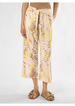 comma Spodnie Kobiety żółty wzorzysty ze sklepu vangraaf w kategorii Spodnie damskie - zdjęcie 173535585