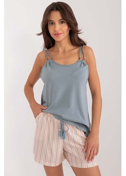 Dwuczęściowa piżama damska z luźnym topem ze sklepu 5.10.15 w kategorii Piżamy damskie - zdjęcie 173537035