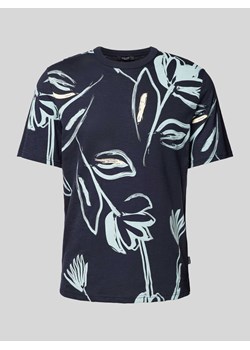T-shirt z okrągłym dekoltem model ‘BLAPALMA’ ze sklepu Peek&Cloppenburg  w kategorii T-shirty męskie - zdjęcie 173537605