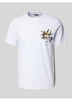 T-shirt z wyhaftowanym logo ze sklepu Peek&Cloppenburg  w kategorii T-shirty męskie - zdjęcie 173538115