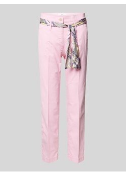 Spodnie o skróconym kroju slim fit model ‘Style. Mel’ ze sklepu Peek&Cloppenburg  w kategorii Spodnie damskie - zdjęcie 173538125