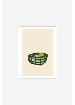 H & M - Engberg Studio - A Lemon In A Basket- Cream - Biały ze sklepu H&M w kategorii Dekoracje ścienne - zdjęcie 173540107
