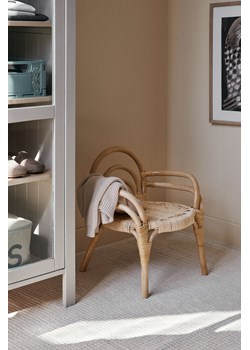 H & M - Dziecięce krzesło wypoczynkowe z ratanu - Beżowy ze sklepu H&M w kategorii Meble dziecięce - zdjęcie 173540125