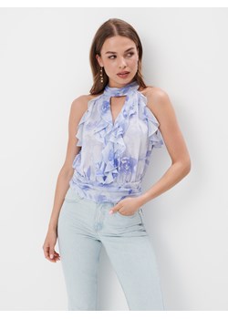 Mohito - Szyfonowa bluzka - błękitny ze sklepu Mohito w kategorii Bluzki damskie - zdjęcie 173541217