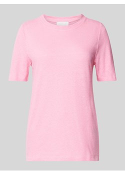 T-shirt z okrągłym dekoltem ze sklepu Peek&Cloppenburg  w kategorii Bluzki damskie - zdjęcie 173541976