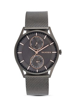 Skagen zegarek męski kolor szary SKW6180 ze sklepu ANSWEAR.com w kategorii Zegarki - zdjęcie 173542816