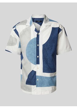 Koszula casualowa o kroju slim fit z kołnierzem z połami model ‘BLACARNABY’ ze sklepu Peek&Cloppenburg  w kategorii Koszule męskie - zdjęcie 173543395