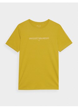 4F Koszulka w kolorze żółtym ze sklepu Limango Polska w kategorii T-shirty męskie - zdjęcie 173544865