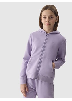 4F Bluza w kolorze fioletowym ze sklepu Limango Polska w kategorii Bluzy dziewczęce - zdjęcie 173544947