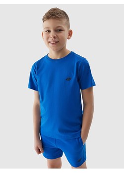 4F Koszulka w kolorze niebieskim ze sklepu Limango Polska w kategorii T-shirty chłopięce - zdjęcie 173545098