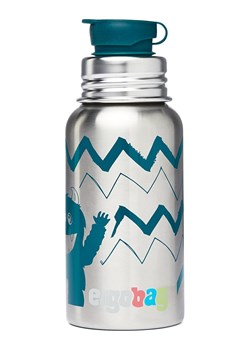 Ergobag Bidon w kolorze srebrno-zielonym - 500 ml ze sklepu Limango Polska w kategorii Bidony i butelki - zdjęcie 173545305