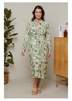 Curvy Lady Sukienka w kolorze zielonym ze sklepu Limango Polska w kategorii Sukienki - zdjęcie 173547479