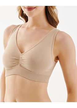 Bezszwowy top z marszczeniem Shape ze sklepu GABRIELLA w kategorii Biustonosze - zdjęcie 173548697