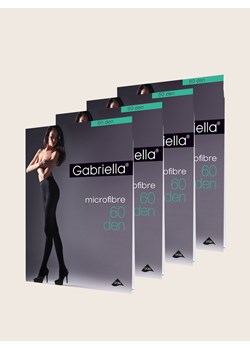 Zestaw 4 sztuk rajstop Microfibre 60 den ze sklepu GABRIELLA w kategorii Rajstopy - zdjęcie 173548959