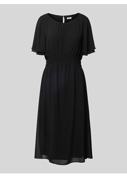 Sukienka midi z elastyczną tasiemką w talii ze sklepu Peek&Cloppenburg  w kategorii Sukienki - zdjęcie 173550185