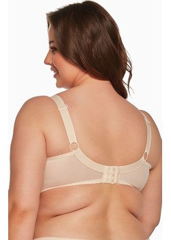 Biustonosz półusztywniany semi-soft beżowy Hannah Maxi 1207, Kolor beżowy, Rozmiar 70K, Gaia ze sklepu Intymna w kategorii Biustonosze - zdjęcie 173551439