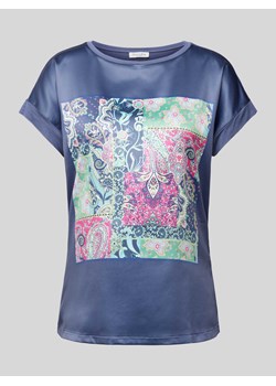 T-shirt z nadrukowanym motywem ze sklepu Peek&Cloppenburg  w kategorii Bluzki damskie - zdjęcie 173552966