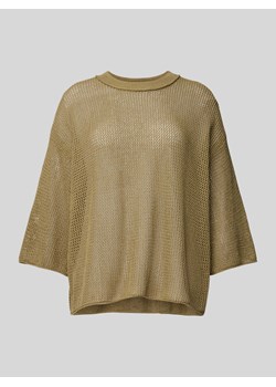 Sweter z dzianiny z szerokimi rękawami model ‘NILAY’ ze sklepu Peek&Cloppenburg  w kategorii Swetry damskie - zdjęcie 173553028