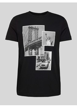 T-shirt z okrągłym dekoltem ze sklepu Peek&Cloppenburg  w kategorii T-shirty męskie - zdjęcie 173553035