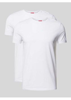 T-shirt w jednolitym kolorze ze sklepu Peek&Cloppenburg  w kategorii T-shirty męskie - zdjęcie 173553049