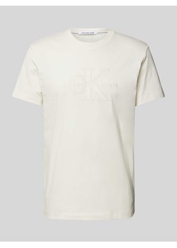 T-shirt z okrągłym dekoltem ze sklepu Peek&Cloppenburg  w kategorii T-shirty męskie - zdjęcie 173553056