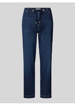 Spodnie o kroju regular fit z tunelem model ‘Jogg`n Chino’ ze sklepu Peek&Cloppenburg  w kategorii Jeansy damskie - zdjęcie 173553059
