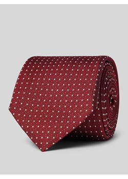 Krawat ze wzorem na całej powierzchni ze sklepu Peek&Cloppenburg  w kategorii Krawaty - zdjęcie 173553129