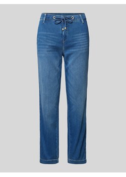 Spodnie o kroju regular fit z tunelem model ‘Jogg`n Chino’ ze sklepu Peek&Cloppenburg  w kategorii Jeansy damskie - zdjęcie 173553146