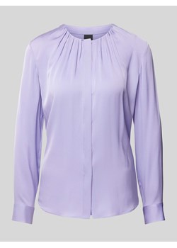 Bluzka z jedwabiu z plisami model ‘Banorah’ ze sklepu Peek&Cloppenburg  w kategorii Bluzki damskie - zdjęcie 173553218