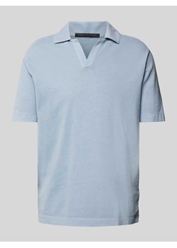 Koszulka polo z dekoltem w serek model ‘BENEDICKT’ ze sklepu Peek&Cloppenburg  w kategorii T-shirty męskie - zdjęcie 173553359