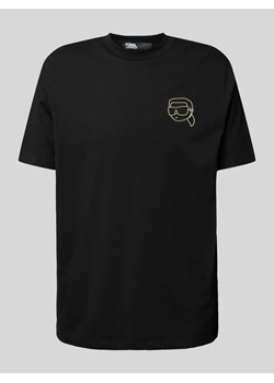 T-shirt z nadrukiem z logo ze sklepu Peek&Cloppenburg  w kategorii T-shirty męskie - zdjęcie 173553417