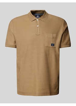 Koszulka polo z naszywką z logo ze sklepu Peek&Cloppenburg  w kategorii T-shirty męskie - zdjęcie 173553446