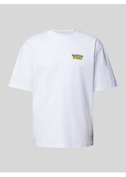 T-shirt o kroju oversized z nadrukiem z logo model ‘KORT’ ze sklepu Peek&Cloppenburg  w kategorii T-shirty męskie - zdjęcie 173553507