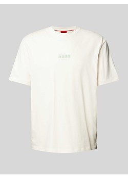 T-shirt z nadrukiem z logo model ‘Diqitee’ ze sklepu Peek&Cloppenburg  w kategorii T-shirty męskie - zdjęcie 173553548