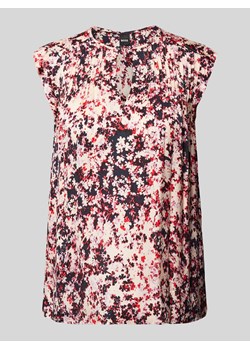 Top bluzkowy jedwabny z wycięciem w kształcie łezki model ‘Binalli’ ze sklepu Peek&Cloppenburg  w kategorii Bluzki damskie - zdjęcie 173553566