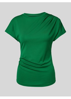 T-shirt z marszczeniami ze sklepu Peek&Cloppenburg  w kategorii Bluzki damskie - zdjęcie 173553618
