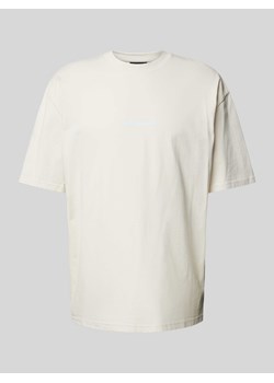 T-shirt o kroju oversized z czystej bawełny ze sklepu Peek&Cloppenburg  w kategorii T-shirty męskie - zdjęcie 173553688