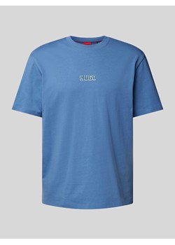 T-shirt z nadrukiem z logo model ‘Diqitee’ ze sklepu Peek&Cloppenburg  w kategorii T-shirty męskie - zdjęcie 173553697