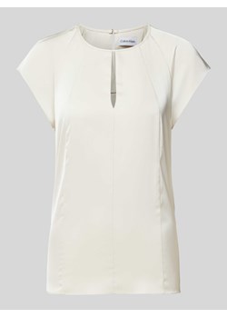 Bluzka z wycięciem w kształcie łezki ze sklepu Peek&Cloppenburg  w kategorii Bluzki damskie - zdjęcie 173553717