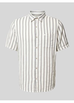 Koszula casualowa z wyhaftowanym logo ze sklepu Peek&Cloppenburg  w kategorii Koszule męskie - zdjęcie 173553725