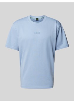 T-shirt z nadrukiem z logo ze sklepu Peek&Cloppenburg  w kategorii T-shirty męskie - zdjęcie 173553777
