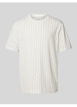 T-shirt z nadrukiem z logo na całej powierzchni ze sklepu Peek&Cloppenburg  w kategorii T-shirty męskie - zdjęcie 173553846