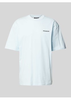 T-shirt o kroju oversized z nadrukiem z logo model ‘ALESO’ ze sklepu Peek&Cloppenburg  w kategorii T-shirty męskie - zdjęcie 173553979