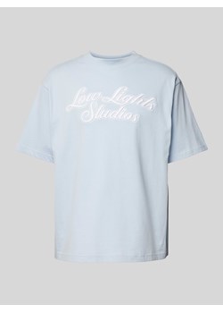T-shirt o kroju oversized z wyhaftowanym logo model ‘SHUTTER’ ze sklepu Peek&Cloppenburg  w kategorii T-shirty męskie - zdjęcie 173554058